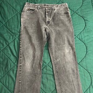 Lee jeans mens size 36w x 32L faded black
